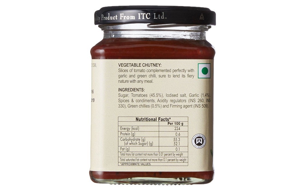 Kitchens Of India Tomato & Chilli Chutneys    Glass Jar  300 grams